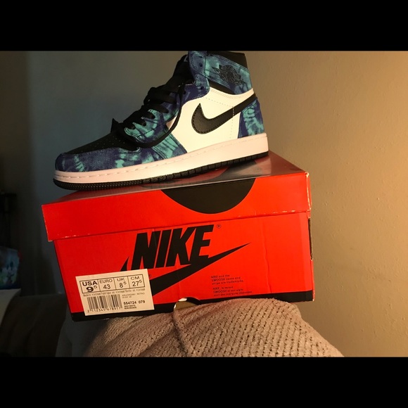 Air Jordan’s tye dye ones